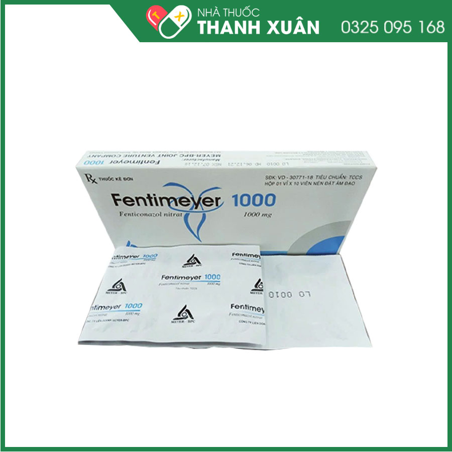 Fentimeyer 1000 điều trị nhiễm nấm âm đạo